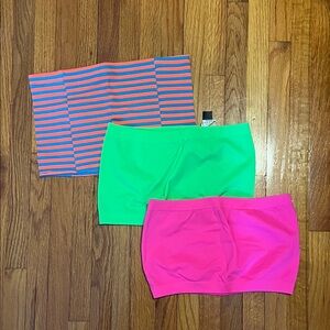 neon color Bandeaus